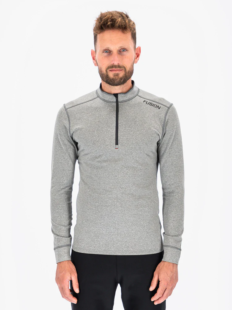 Fusion C3 Zip Neck Homme